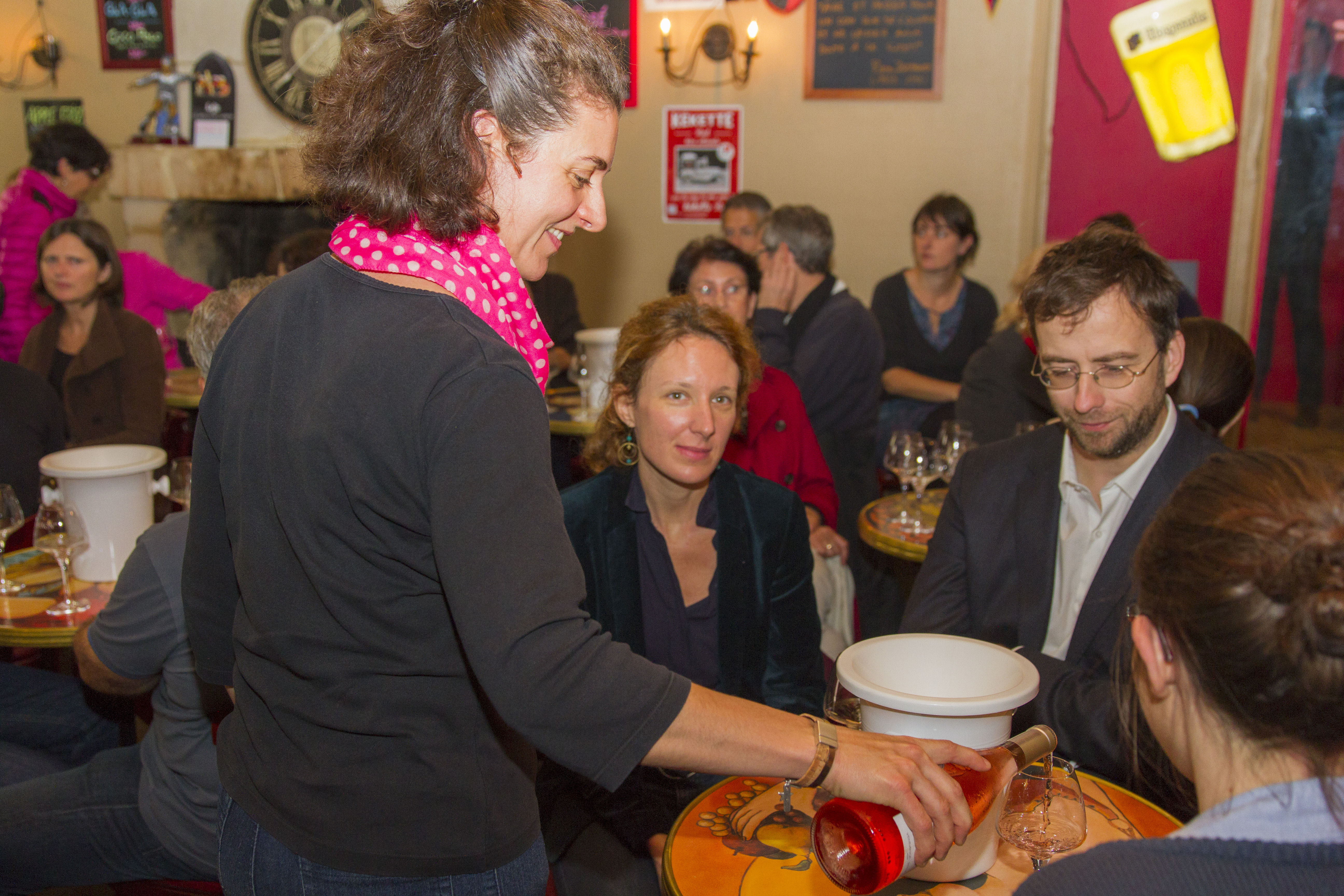 Café Français dégustation vin de Chinon dimanche 8 novembre 2015