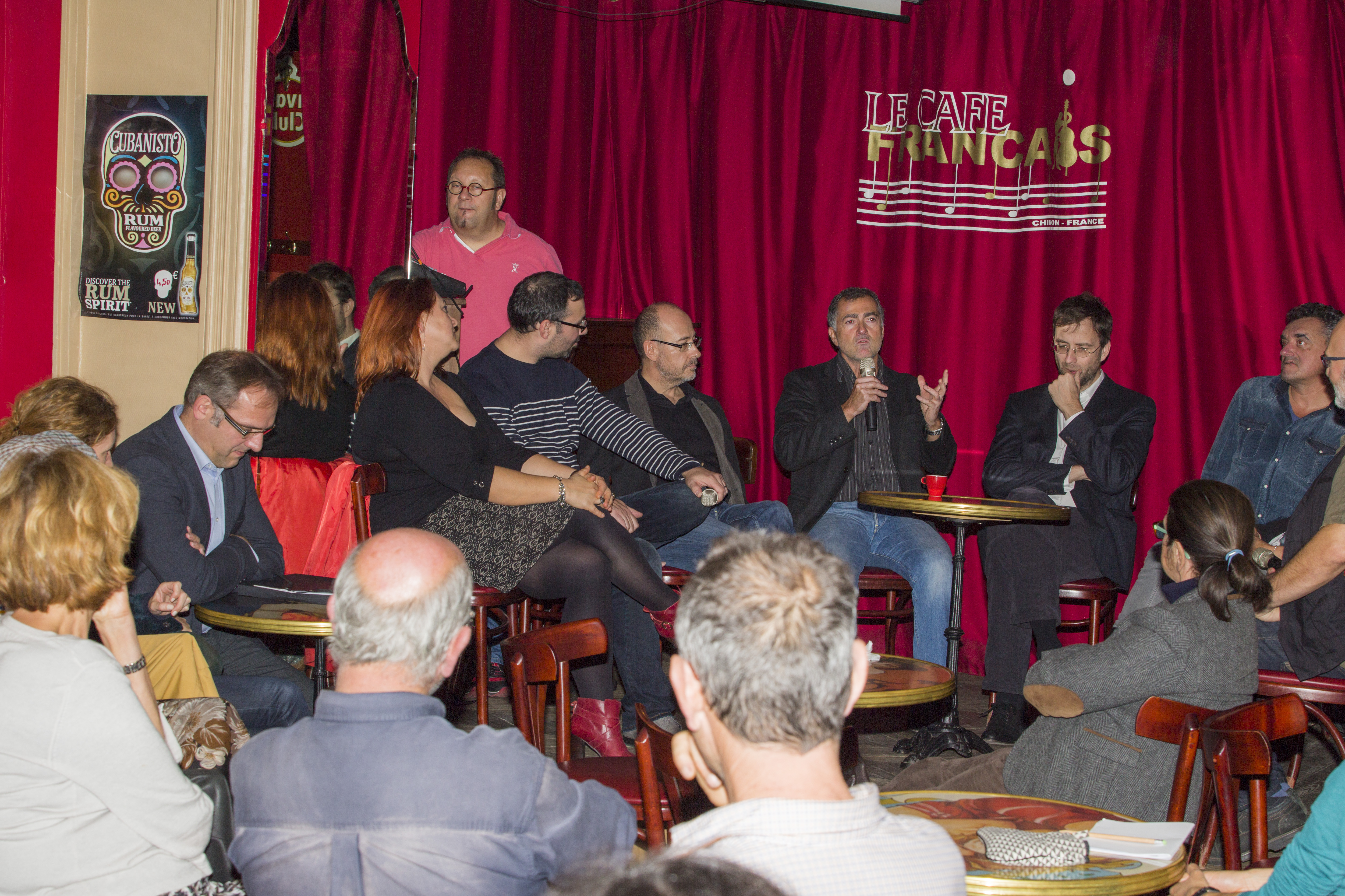 Table ronde au Café Français dimanche 8 novembre 2015